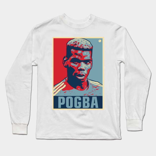 Pogba Long Sleeve T-Shirt by DAFTFISH